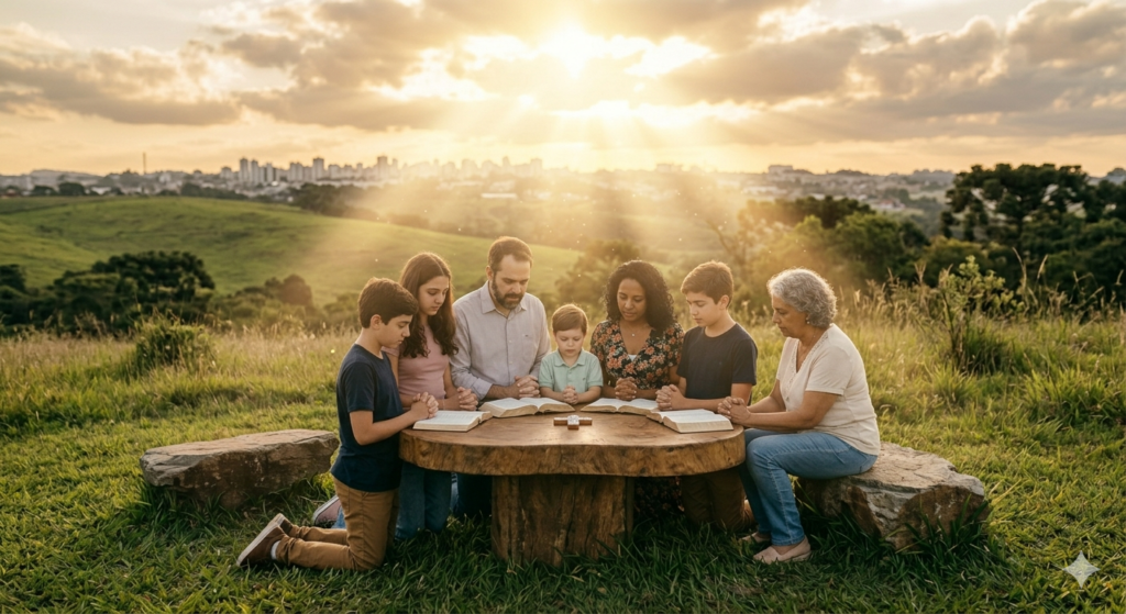 UMA FAMÍLIA    ABENÇOADA