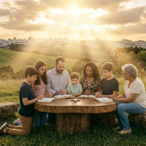 UMA FAMÍLIA    ABENÇOADA