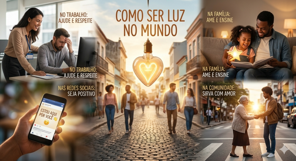 COMO SER LUZ NO MUNDO