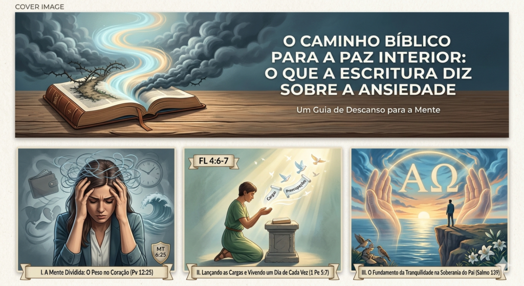 O QUE A BIBLIA DIZ SOBRE A ANSIEDADE